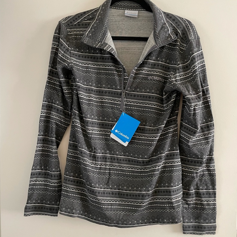Columbia Long Sleeve, Gray, M